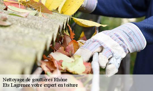 Nettoyage de gouttières 69 Rhône  Ets Lagrenee votre expert en toiture