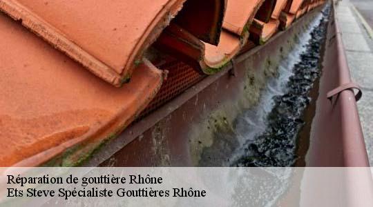 Réparation de gouttière 69 Rhône  Ets Steve Spécialiste Gouttières Rhône