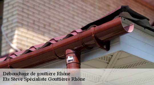 Débouchage de gouttière 69 Rhône  Ets Steve Spécialiste Gouttières Rhône