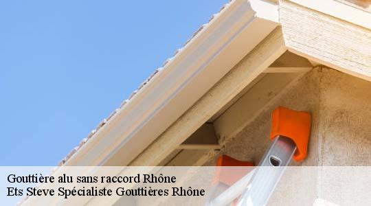 Gouttière alu sans raccord 69 Rhône  Ets Steve Spécialiste Gouttières Rhône