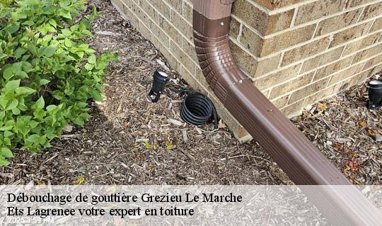 Débouchage de gouttière  grezieu-le-marche-69610 Ets Lagrenee votre expert en toiture