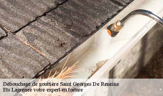 Débouchage de gouttière  saint-georges-de-reneins-69830 Ets Lagrenee votre expert en toiture