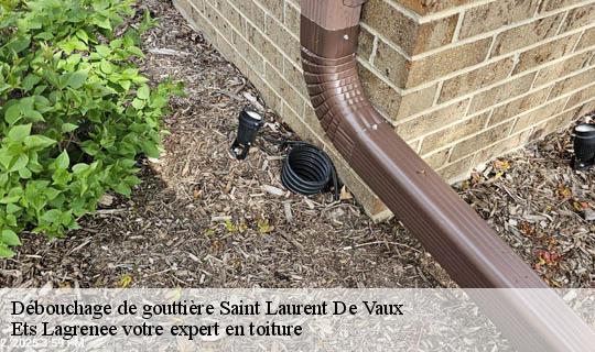 Débouchage de gouttière  saint-laurent-de-vaux-69670 Ets Lagrenee votre expert en toiture