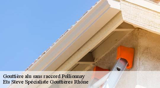 Gouttière alu sans raccord  pollionnay-69290 Ets Steve Spécialiste Gouttières Rhône