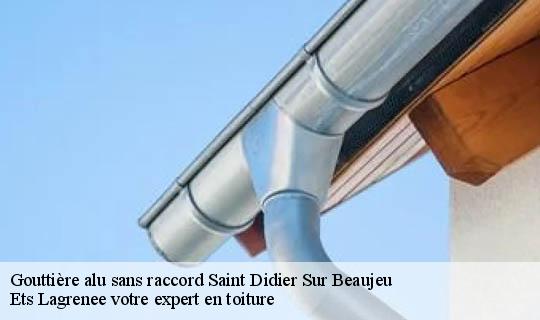 Gouttière alu sans raccord  saint-didier-sur-beaujeu-69430 Ets Lagrenee votre expert en toiture