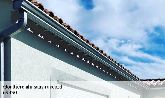 Gouttière alu sans raccord  meyzieu-69330 Ets Lagrenee votre expert en toiture
