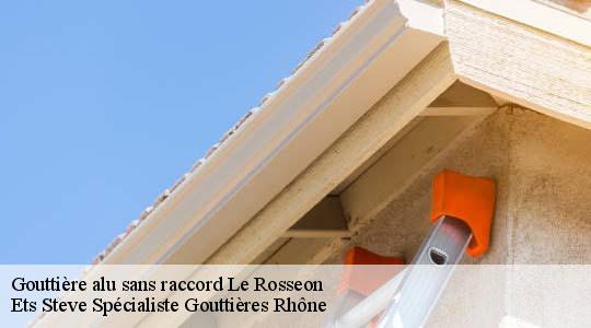 Gouttière alu sans raccord  le-rosseon-69440 Ets Steve Spécialiste Gouttières Rhône