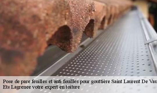 Pose de pare feuilles et anti feuilles pour gouttière  saint-laurent-de-vaux-69670 Ets Lagrenee votre expert en toiture