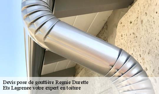 Devis pose de gouttière  regnie-durette-69430 Ets Lagrenee votre expert en toiture