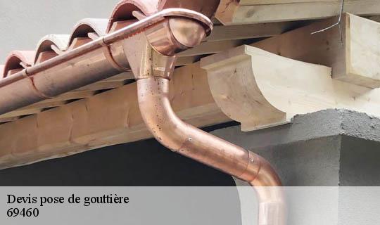 Devis pose de gouttière  saint-etienne-la-varenne-69460 Ets Lagrenee votre expert en toiture