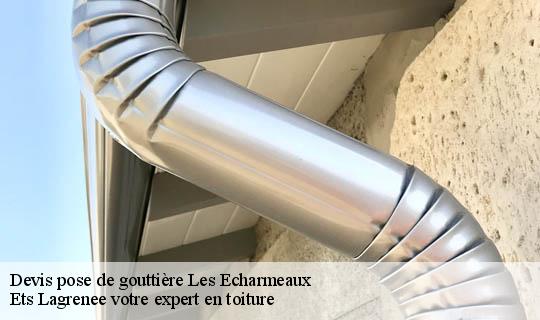 Devis pose de gouttière  les-echarmeaux-69870 Ets Lagrenee votre expert en toiture