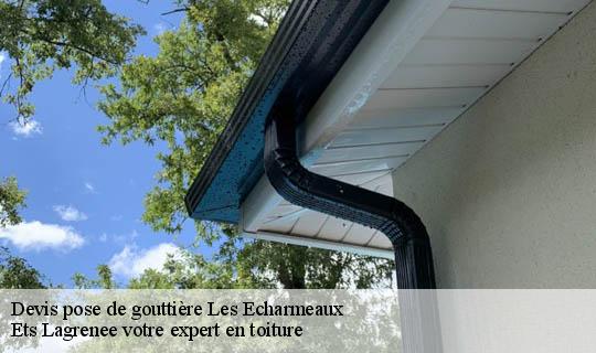 Devis pose de gouttière  les-echarmeaux-69870 Ets Lagrenee votre expert en toiture
