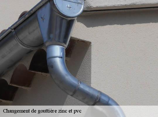 Changement de gouttière zinc et pvc  saint-laurent-de-mure-69720 Ets Lagrenee votre expert en toiture