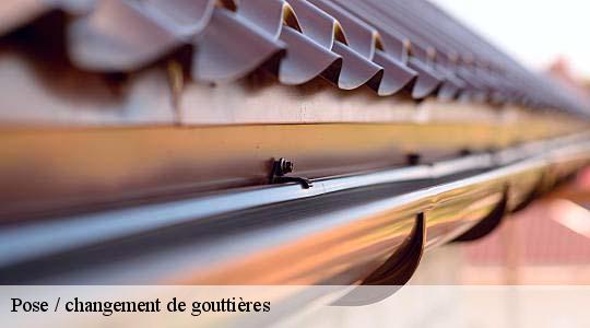 Pose / changement de gouttières  mosoeuvre-69590 Ets Steve Spécialiste Gouttières Rhône