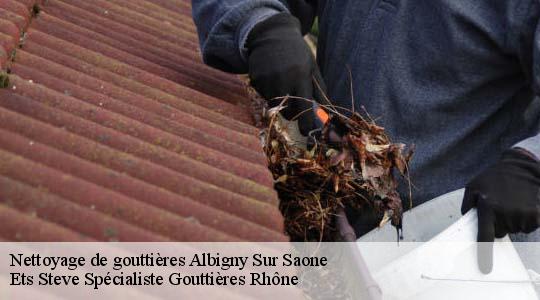 Nettoyage de gouttières  albigny-sur-saone-69250 Ets Steve Spécialiste Gouttières Rhône