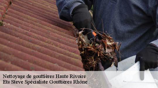 Nettoyage de gouttières  haute-rivoire-69610 Ets Steve Spécialiste Gouttières Rhône