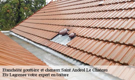 Etanchéité gouttière et chenaux  saint-andeol-le-chateau-69700 Ets Lagrenee votre expert en toiture