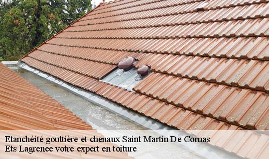 Etanchéité gouttière et chenaux  saint-martin-de-cornas-69700 Ets Lagrenee votre expert en toiture