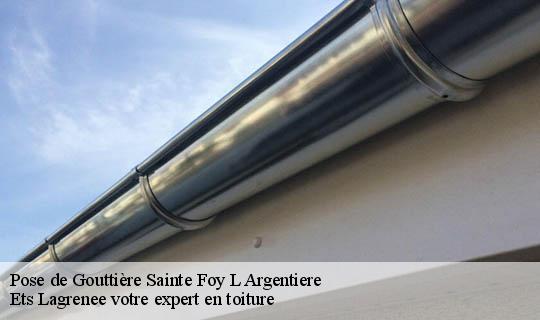 Pose de Gouttière  sainte-foy-l-argentiere-69610 Ets Lagrenee votre expert en toiture