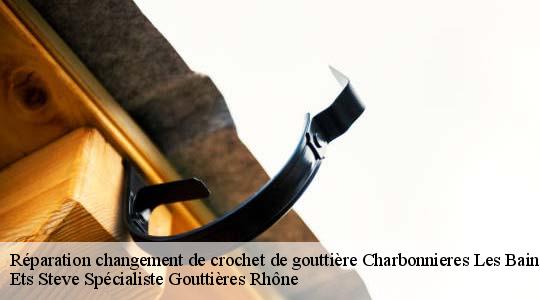 Réparation changement de crochet de gouttière  charbonnieres-les-bains-69260 Ets Steve Spécialiste Gouttières Rhône
