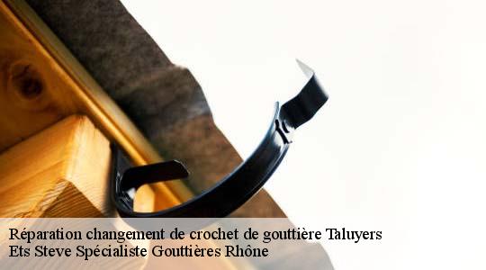 Réparation changement de crochet de gouttière  taluyers-69440 Ets Steve Spécialiste Gouttières Rhône