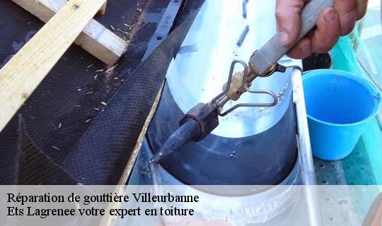 Réparation de gouttière  villeurbanne-69100 Ets Lagrenee votre expert en toiture